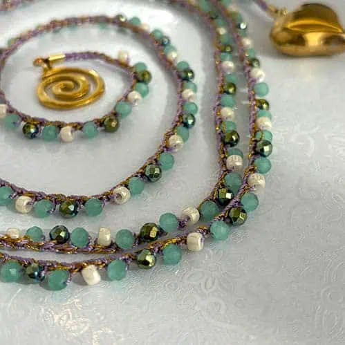 שרשרת סרוגה Emma